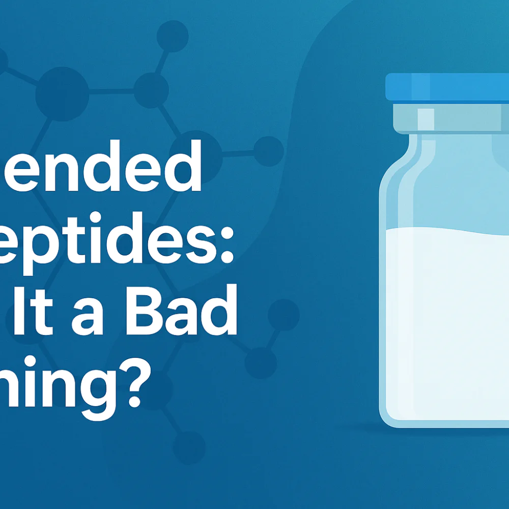 Blended Peptides in a Single Vial – Smart Science or Just Smart Marketing?